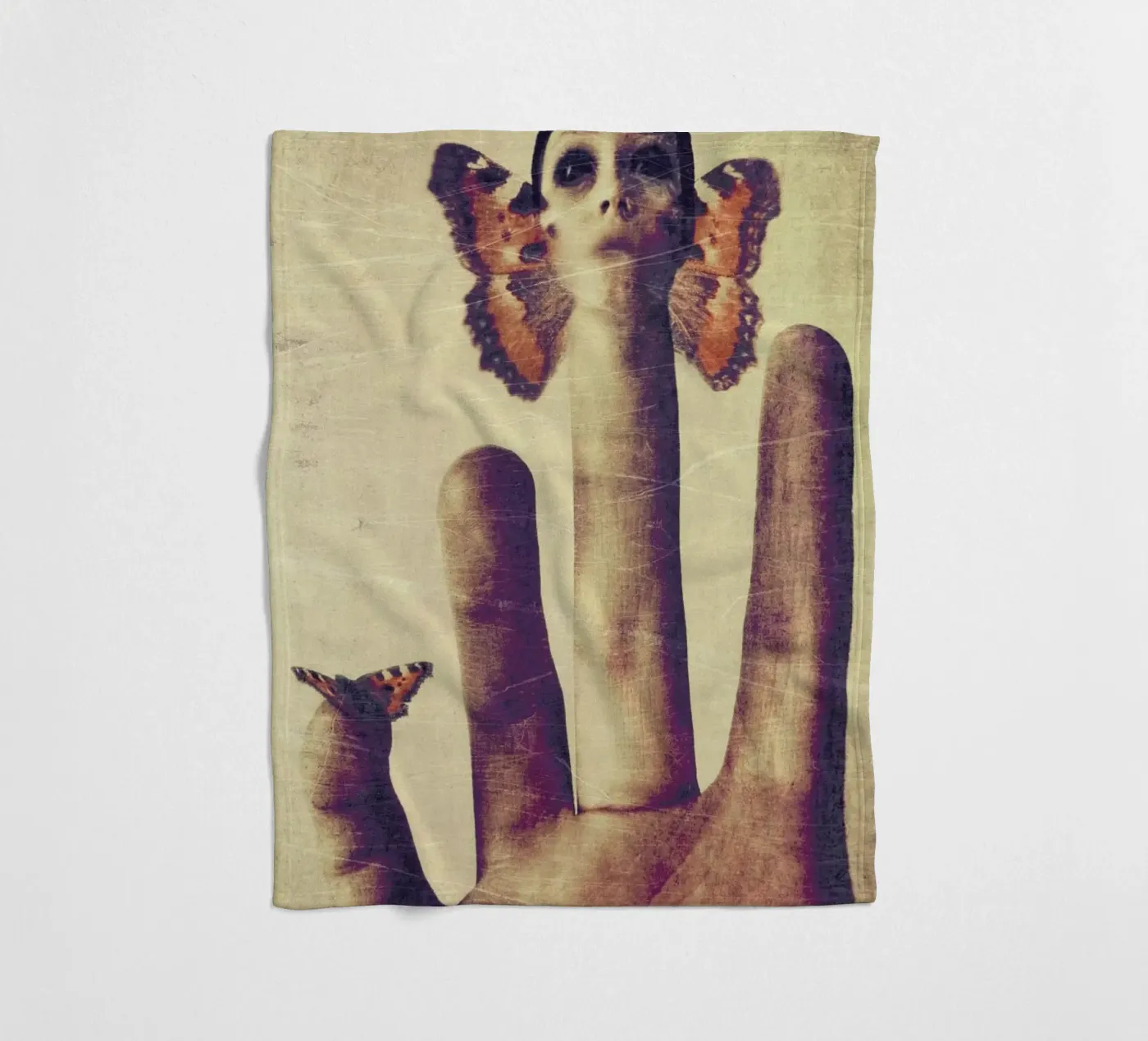 Prisoner fleece blanket by Elisabeth Fredriksson