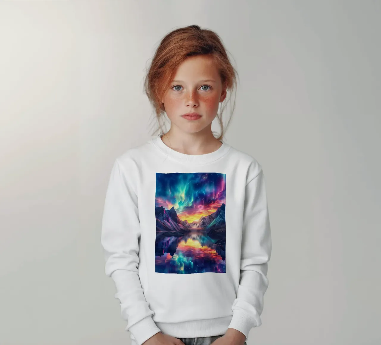 nature aurora borealis felpa bambino da Matthew Katz