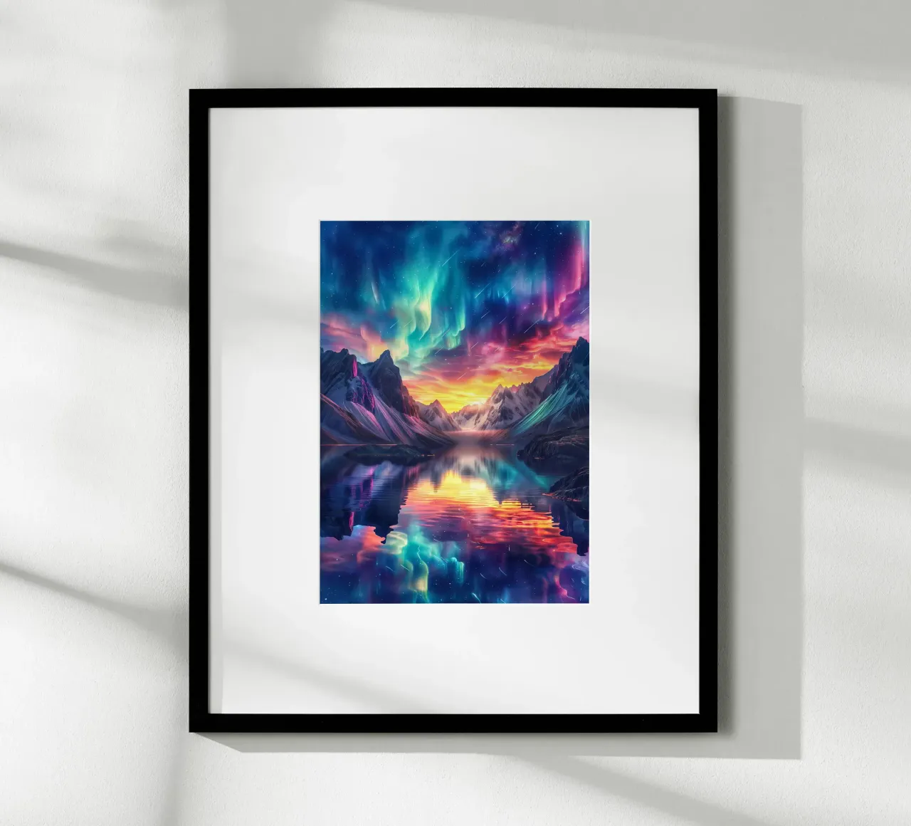 nature aurora borealis carta hahnemühle da Matthew Katz