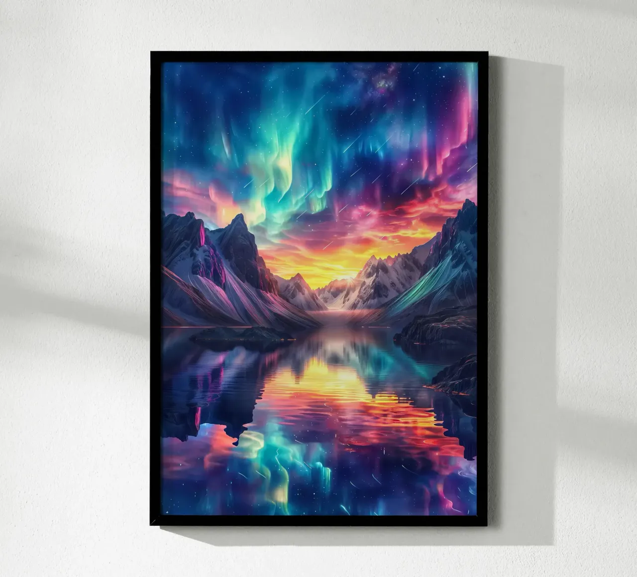 nature aurora borealis carta hahnemühle da Matthew Katz
