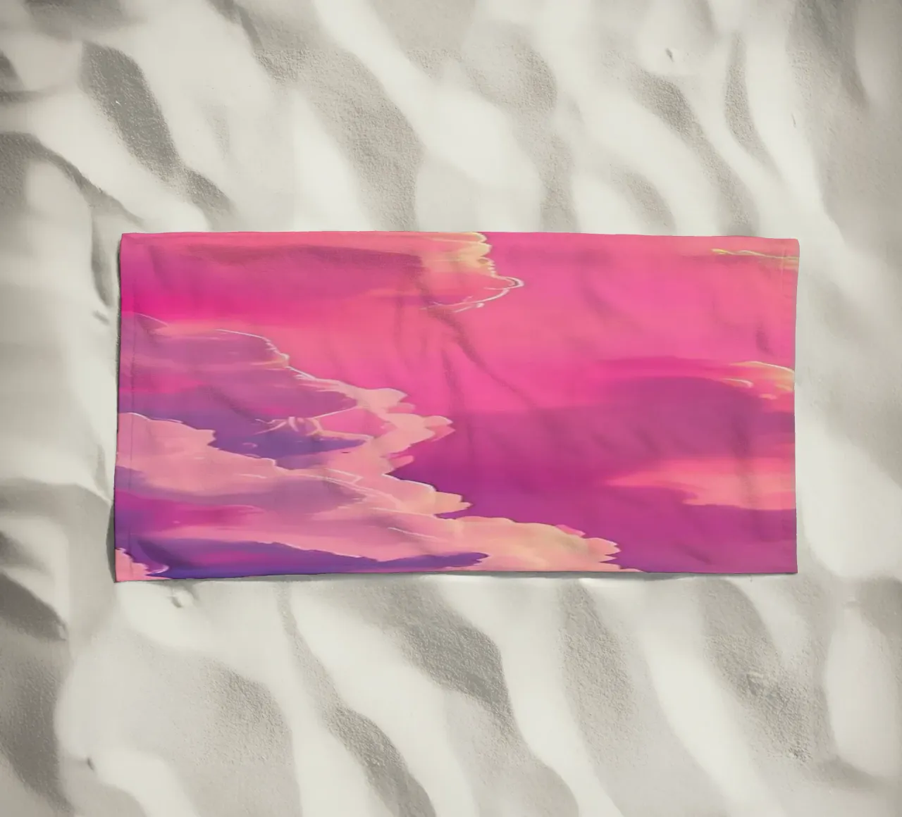 Tramonto a vela Nuvole rosa telo mare da Bartosz Powalka