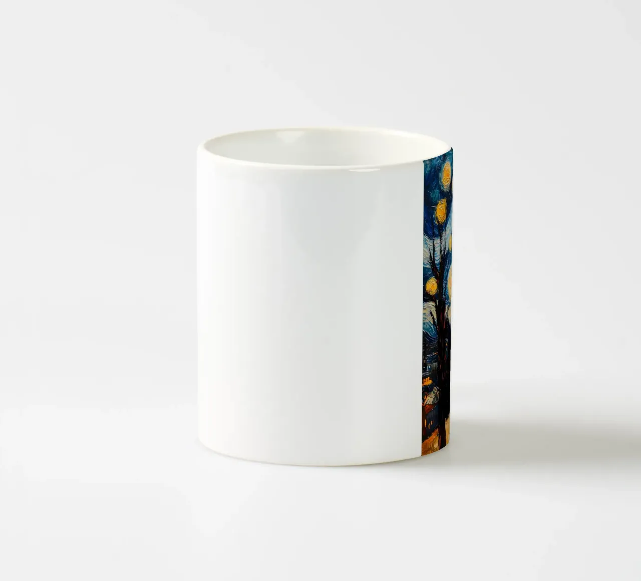 Starry Night Painting ceramic mug by Adrian Patel