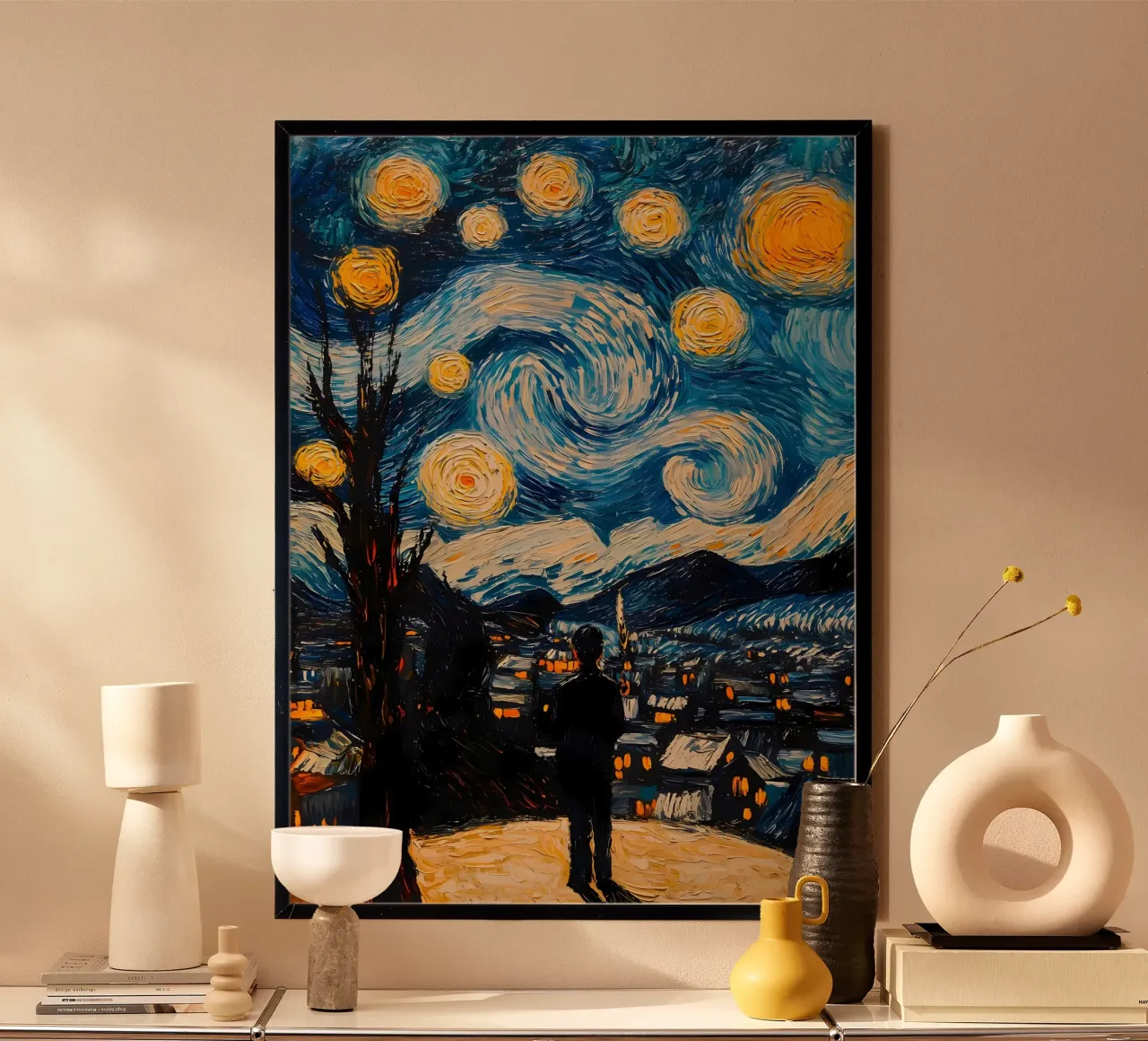 Starry Night Painting poster by Adrian Patel