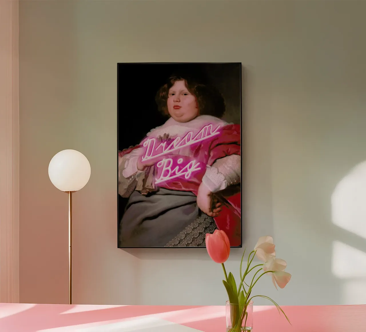 Dream Big plexiglass da Jonas Loose