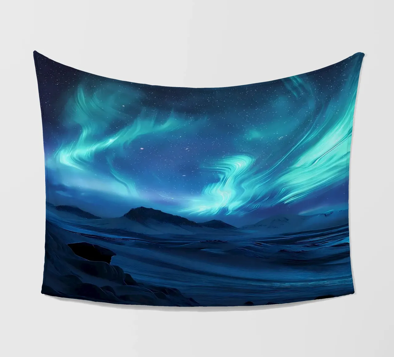 L'aurora boreale coperta in pile da Matthew Katz