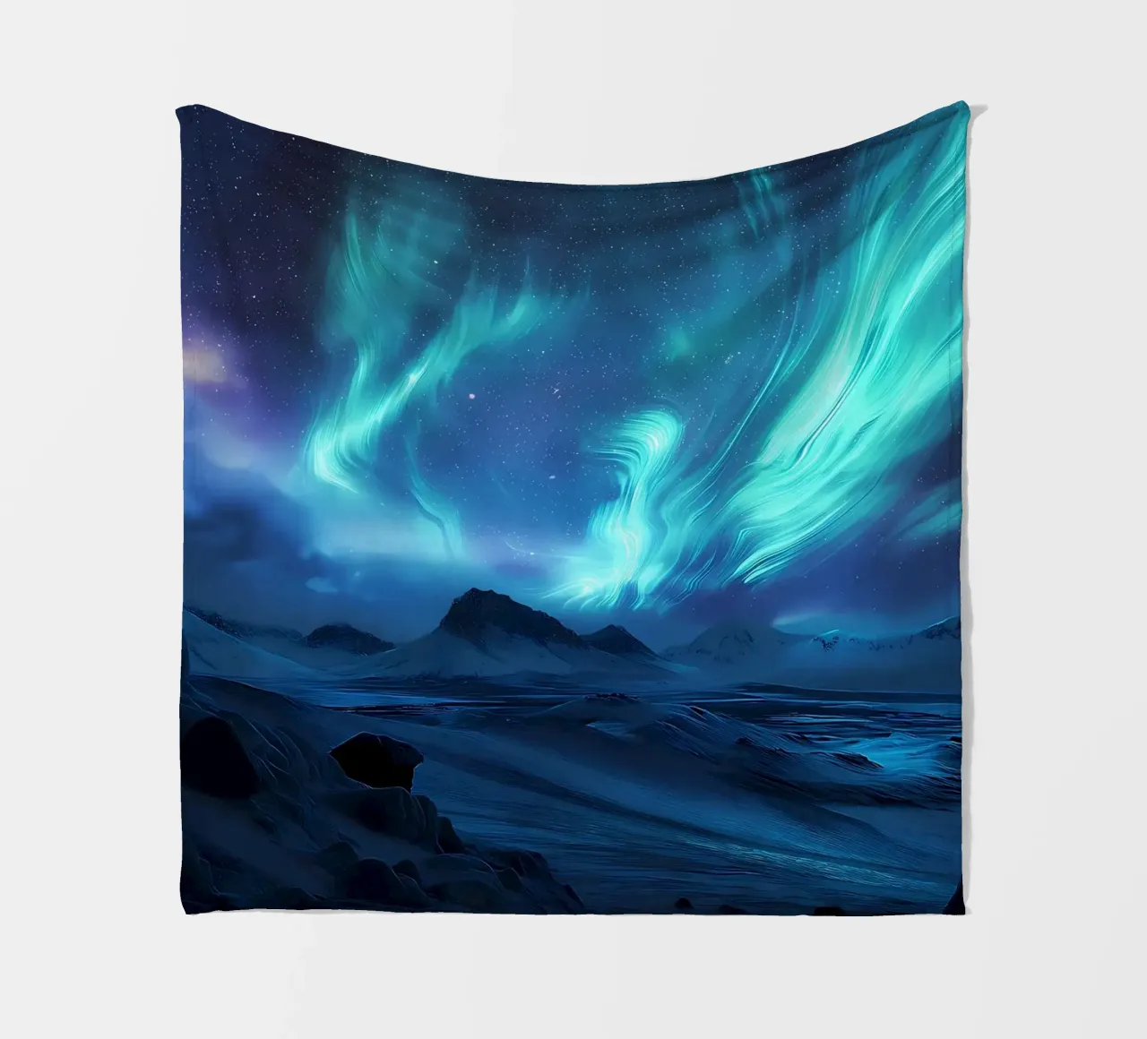 L'aurora boreale coperta in pile da Matthew Katz