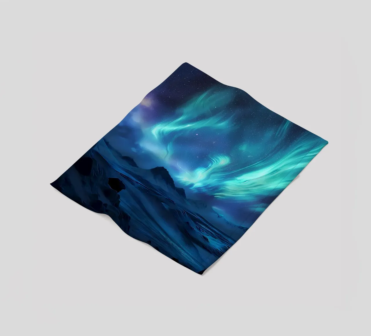 L'aurora boreale coperta in pile da Matthew Katz