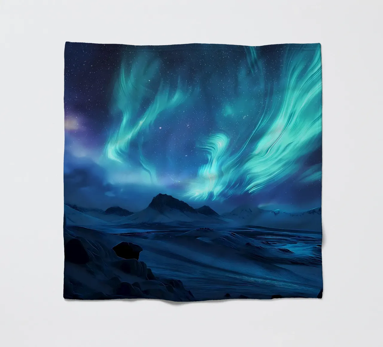 L'aurora boreale coperta in pile da Matthew Katz