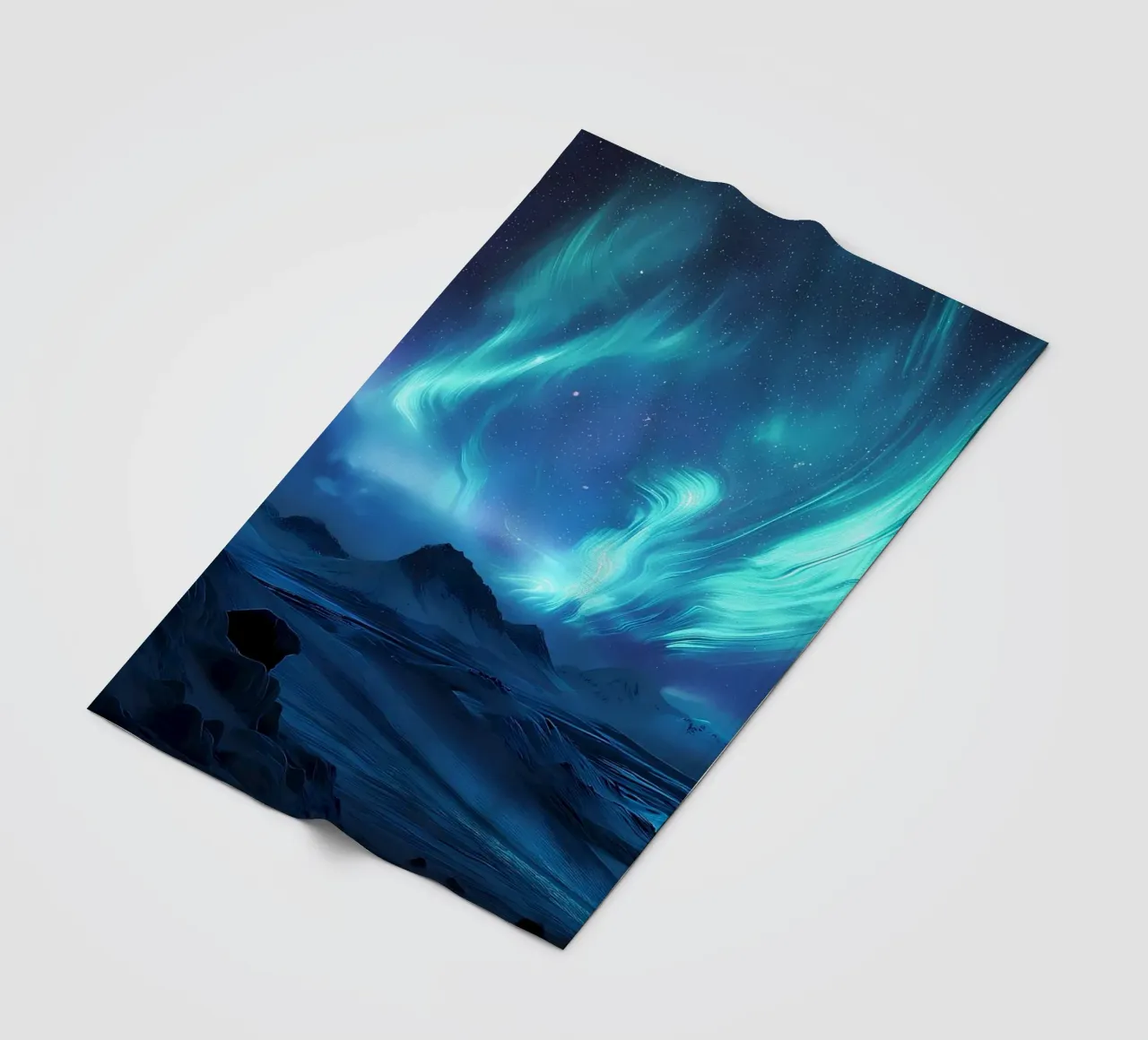 L'aurora boreale coperta in pile da Matthew Katz
