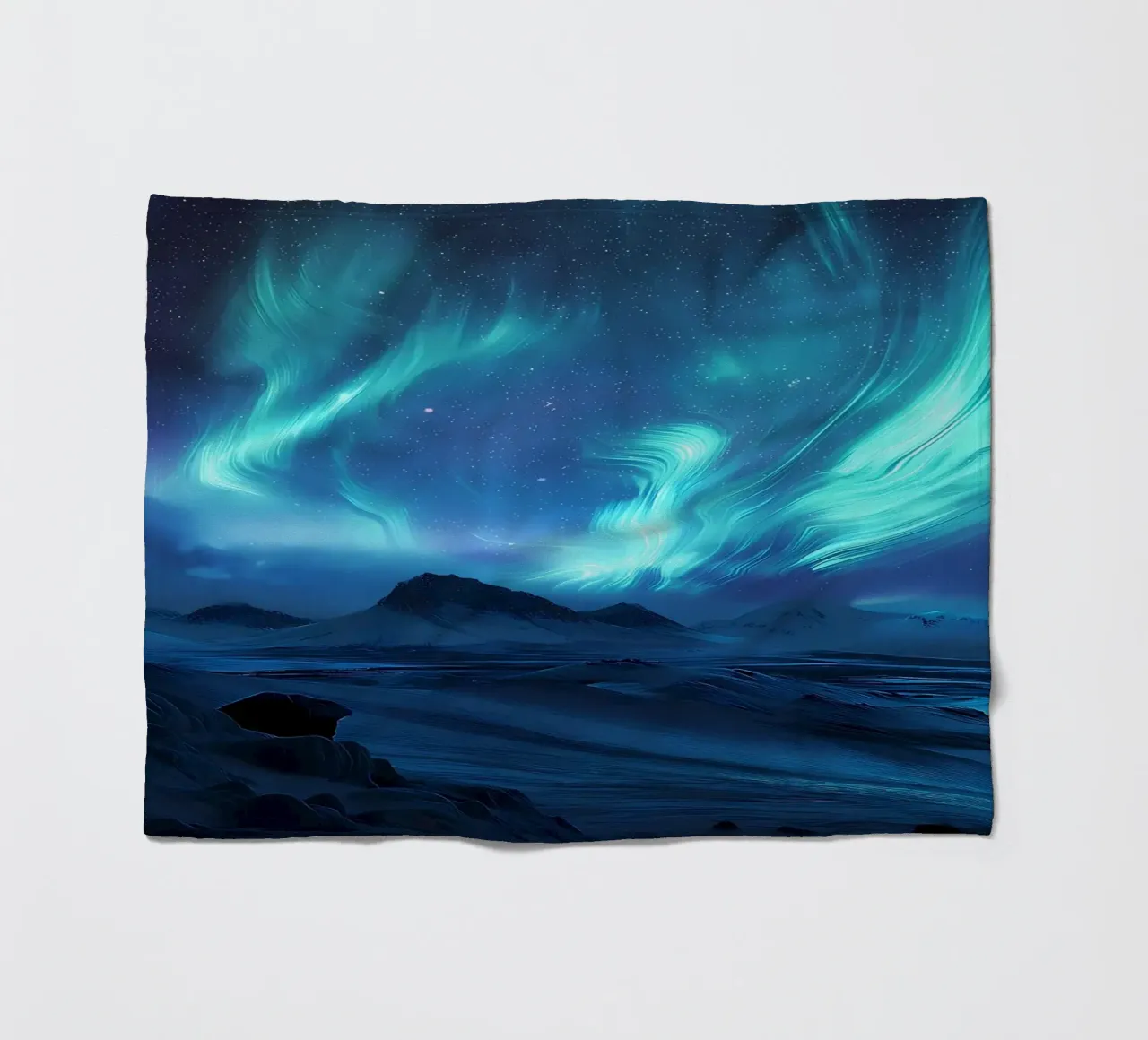 L'aurora boreale coperta in pile da Matthew Katz