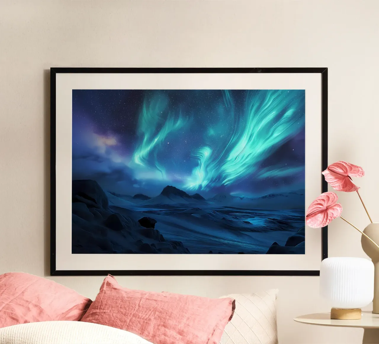 L'aurora boreale carta hahnemühle da Matthew Katz