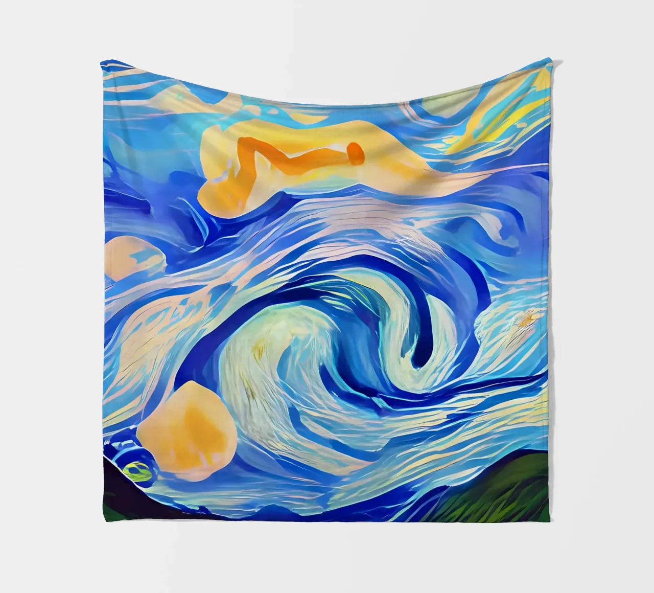 Starry Nights Fleecedecke von Adrian Patel