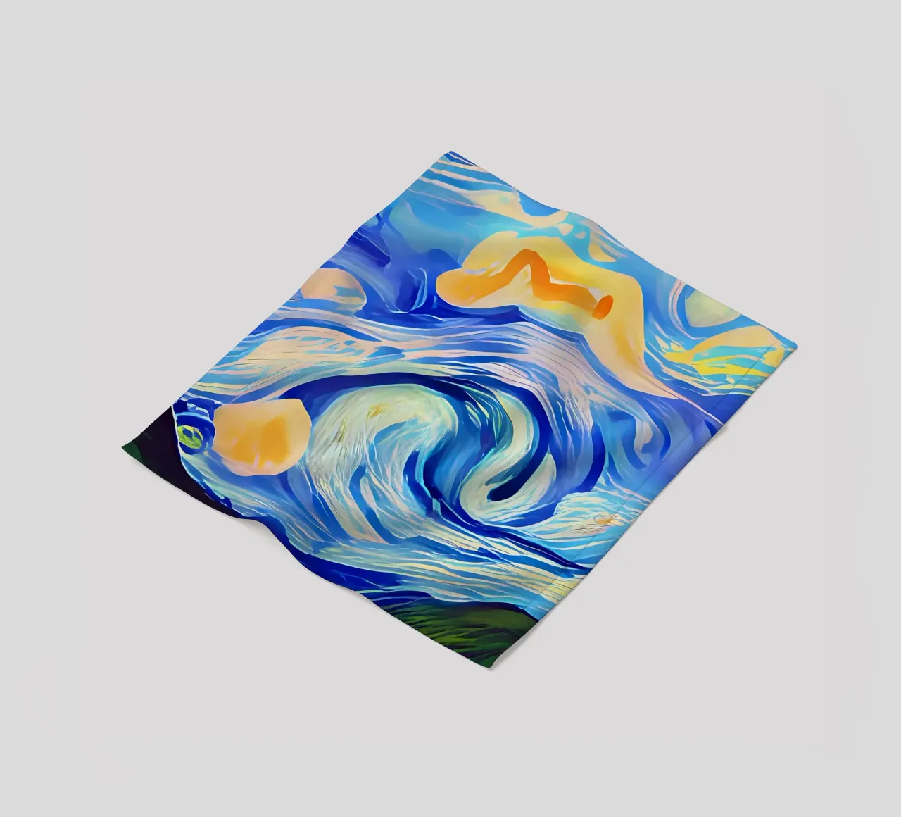 Starry Nights Fleecedecke von Adrian Patel