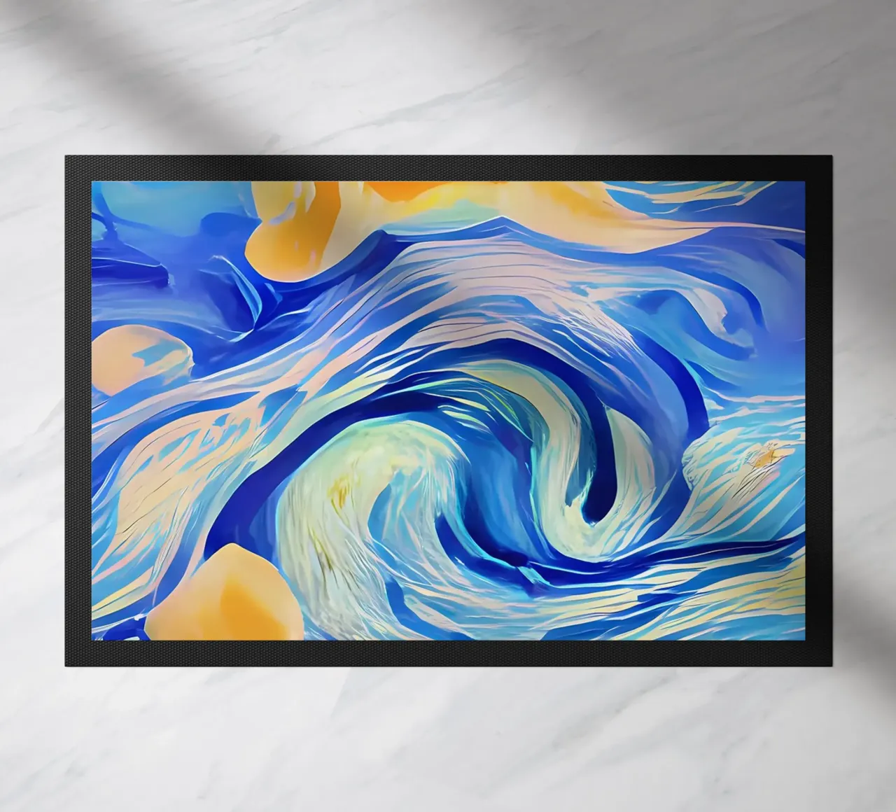 Starry Nights Fußmatte von Adrian Patel