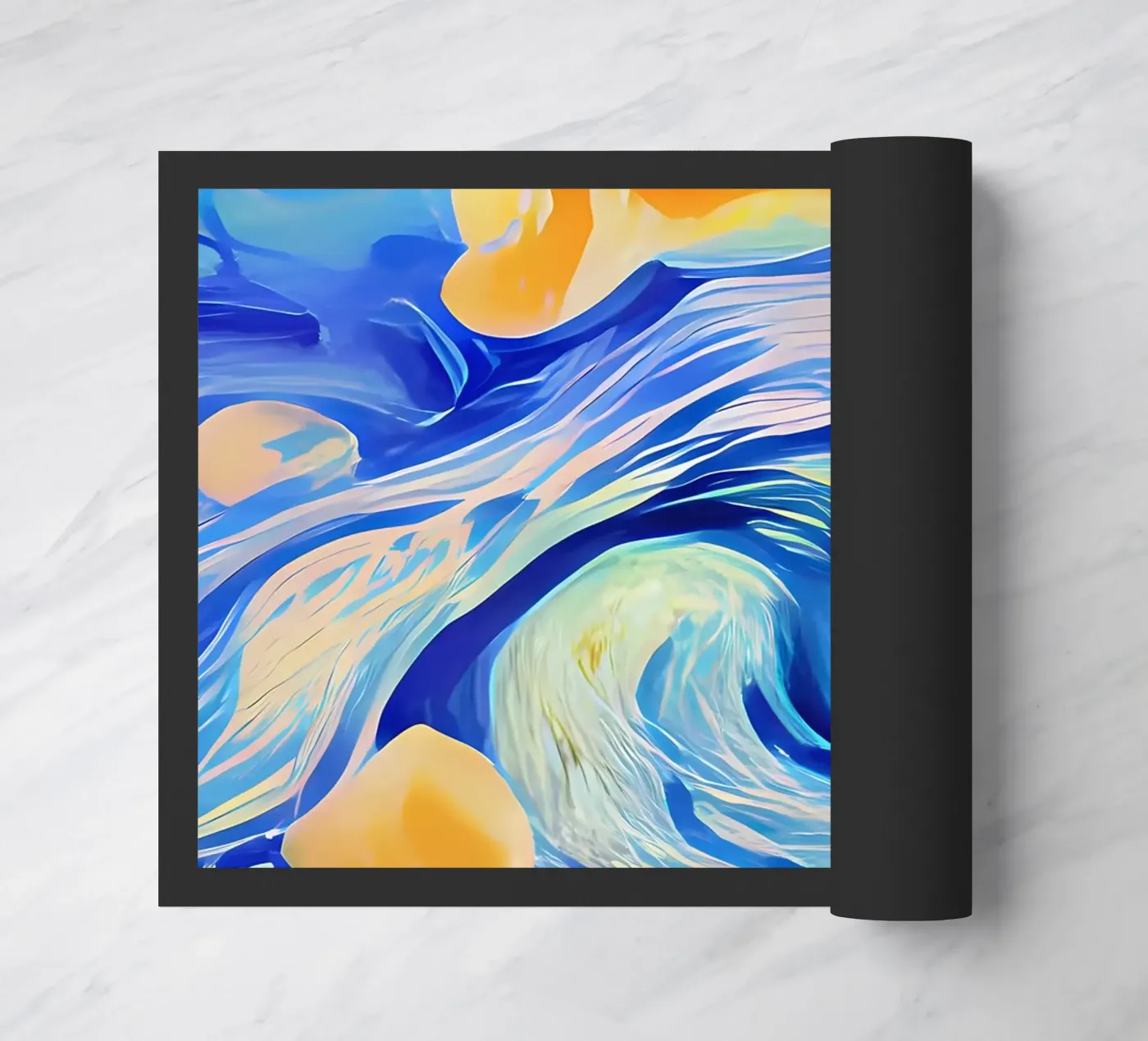 Starry Nights Fußmatte von Adrian Patel