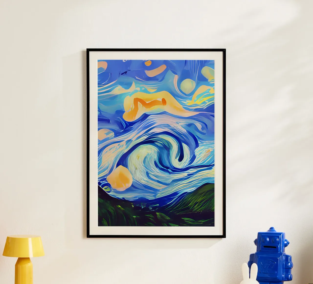 Sternennächte Poster von Adrian Patel