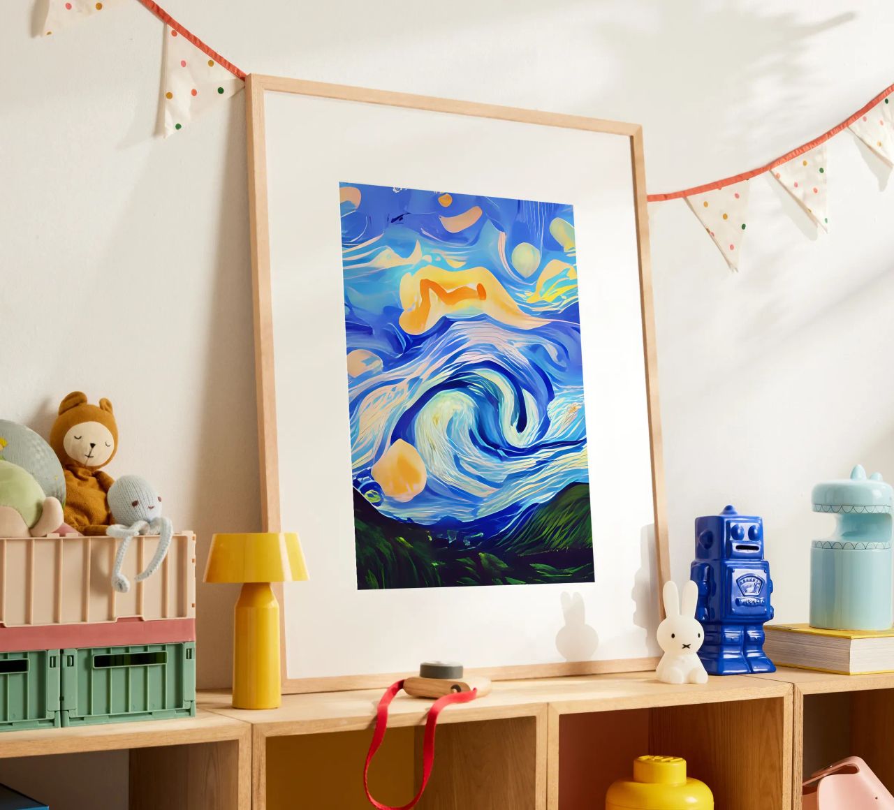 Starry Nights poster by Adrian Patel
