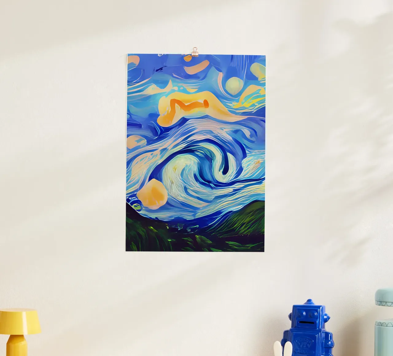 Sternennächte Poster von Adrian Patel