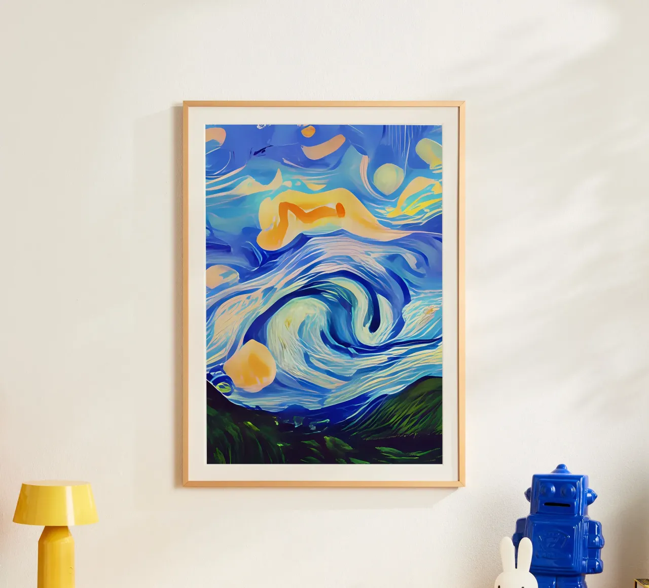 Sternennächte Poster von Adrian Patel