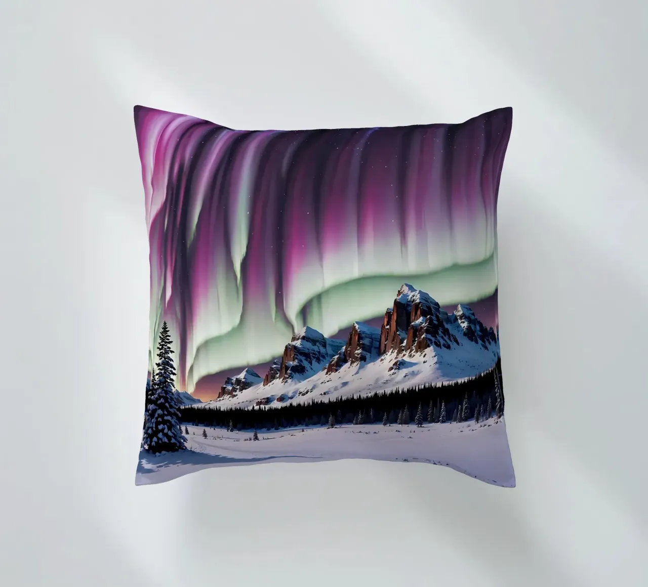 L'aurora boreale cuscino da Matthew Katz