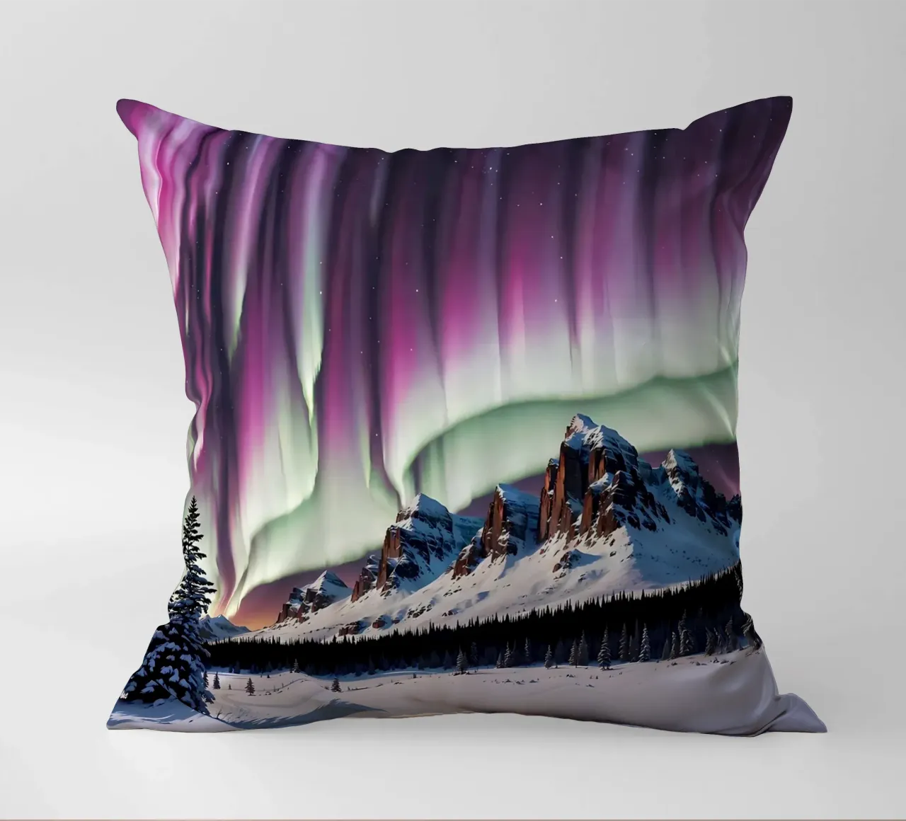 L'aurora boreale cuscino da Matthew Katz