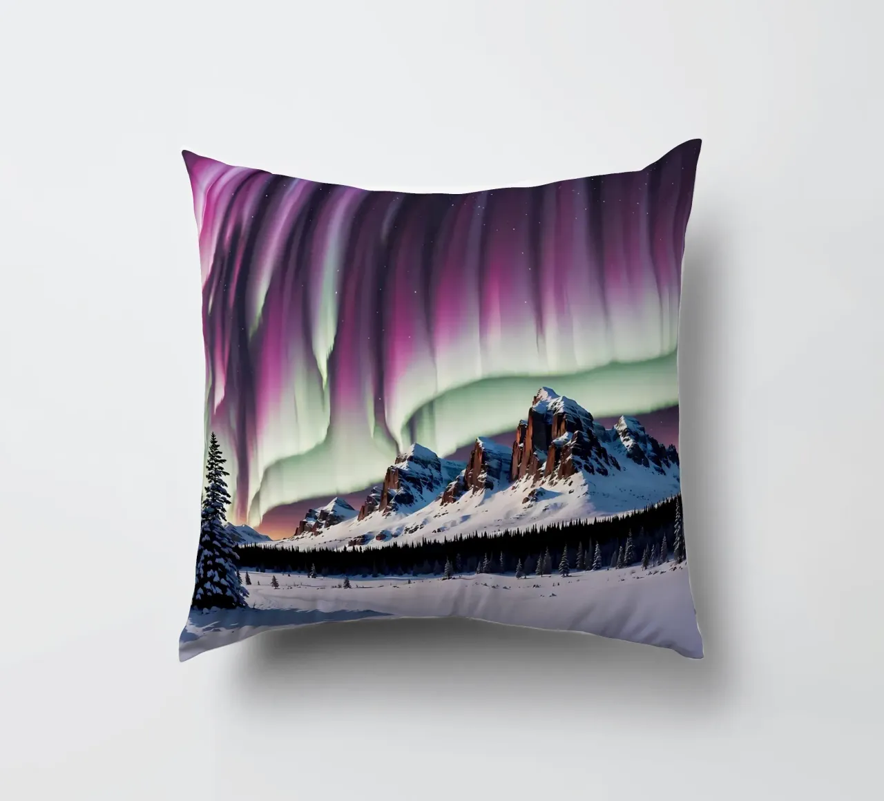 L'aurora boreale cuscino da Matthew Katz