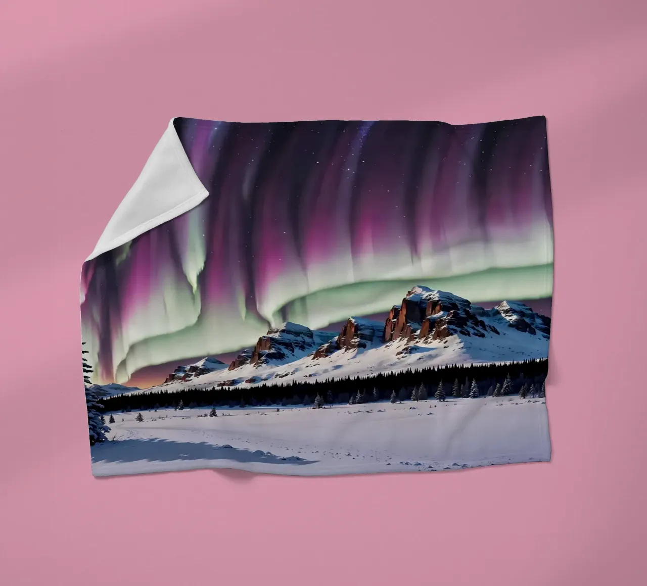 L'aurora boreale coperta in pile da Matthew Katz