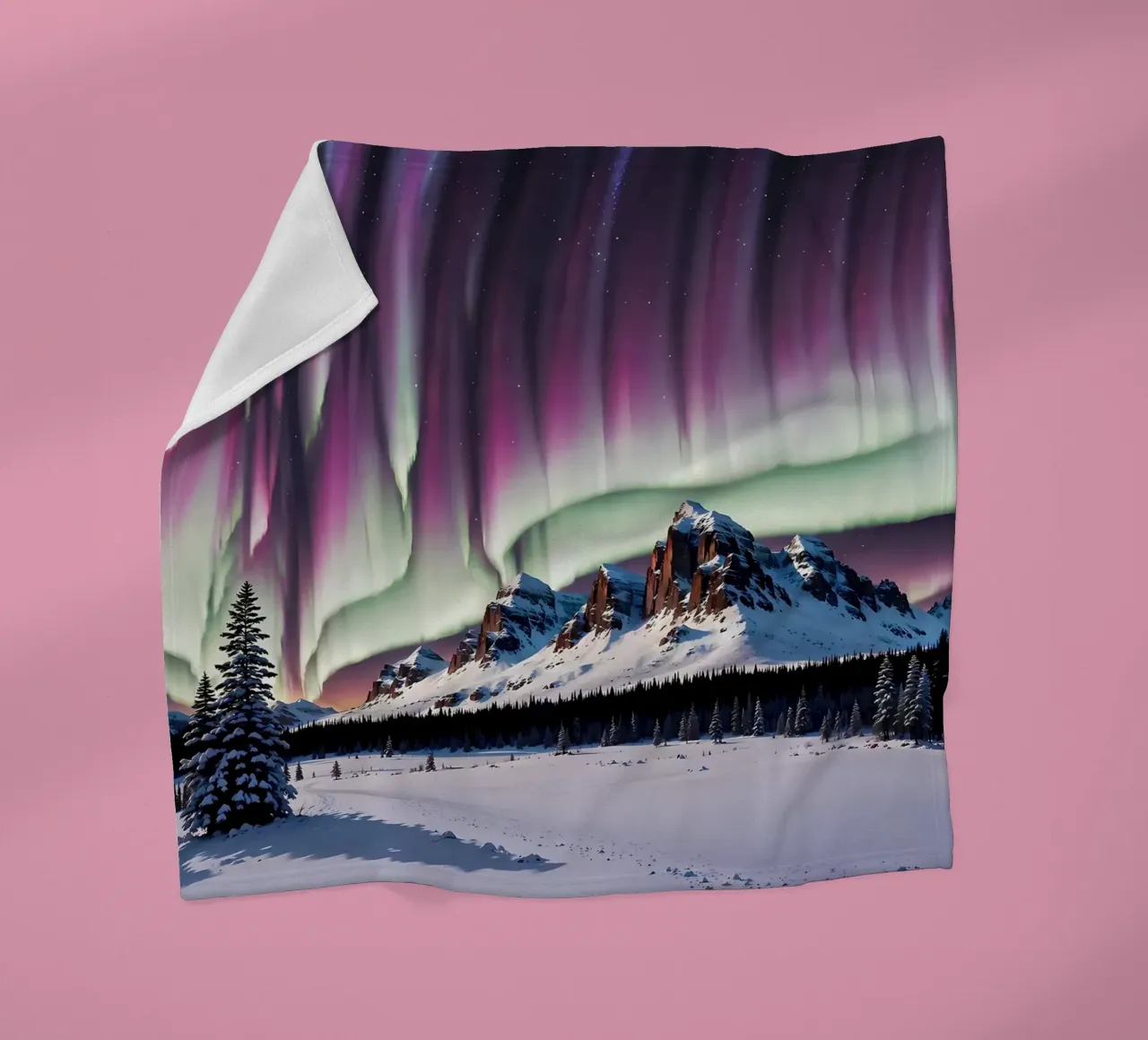 L'aurora boreale coperta in pile da Matthew Katz