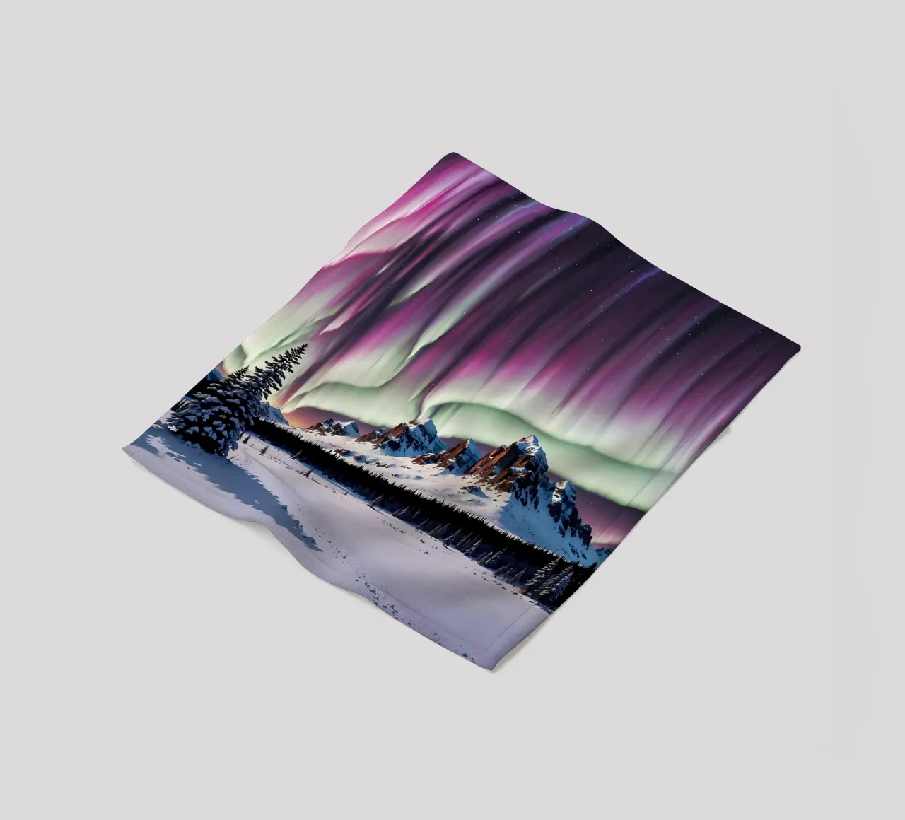 L'aurora boreale coperta in pile da Matthew Katz
