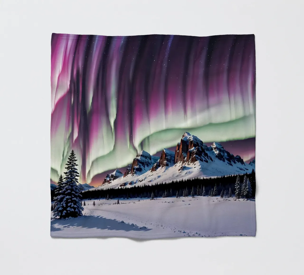 L'aurora boreale coperta in pile da Matthew Katz