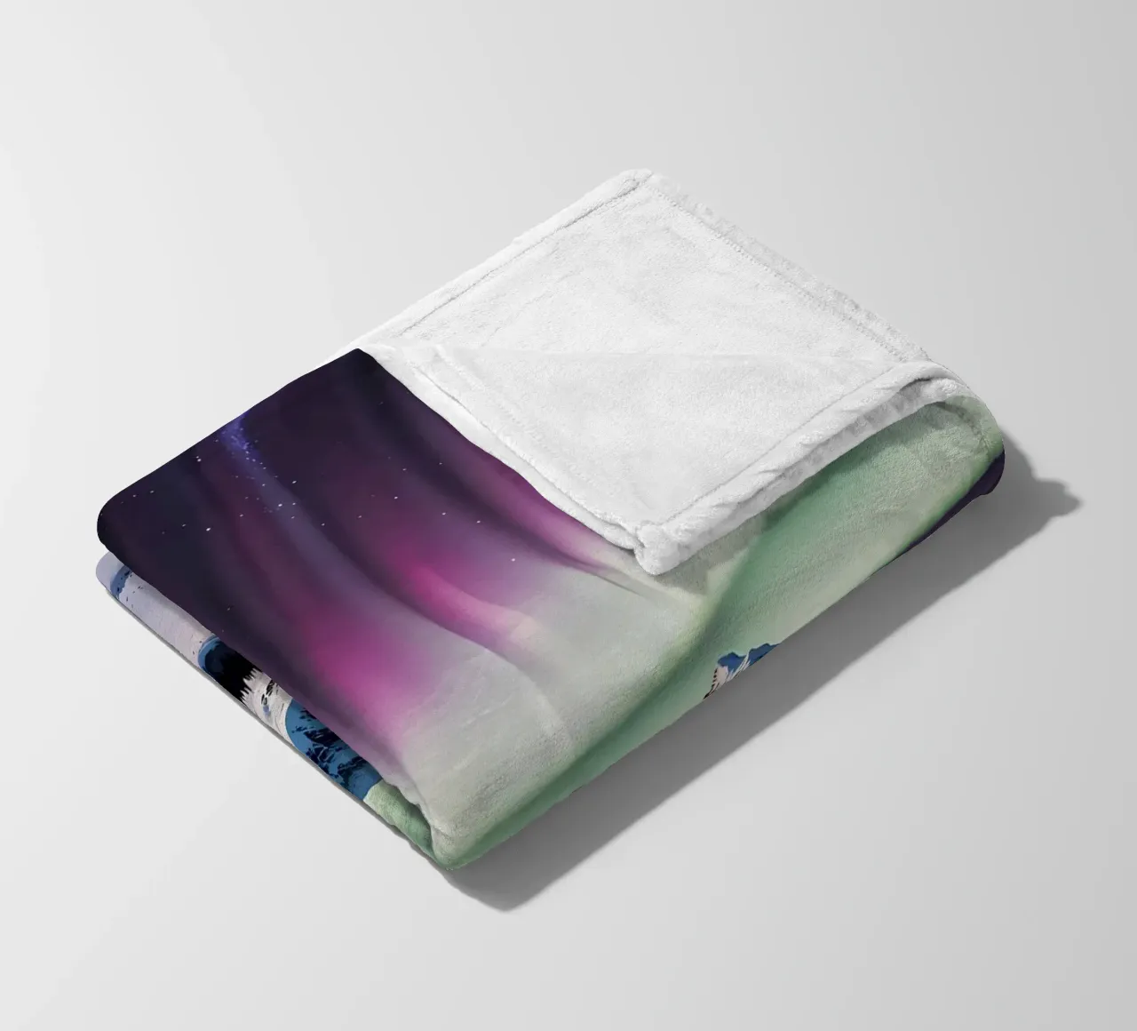 L'aurora boreale coperta in pile da Matthew Katz