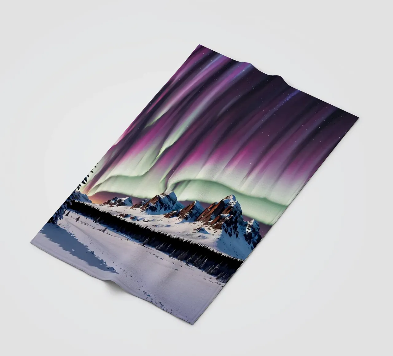 L'aurora boreale coperta in pile da Matthew Katz