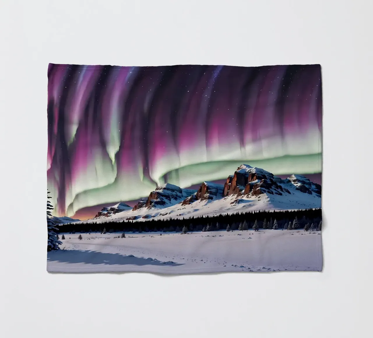 L'aurora boreale coperta in pile da Matthew Katz