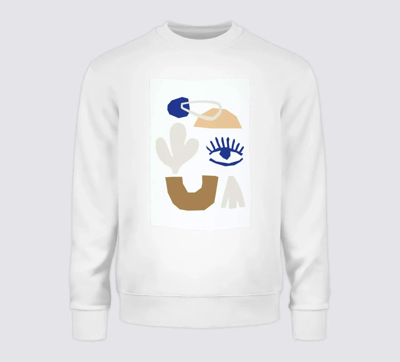 Abstract Shapes No 2 felpa da KRUTH DESIGN