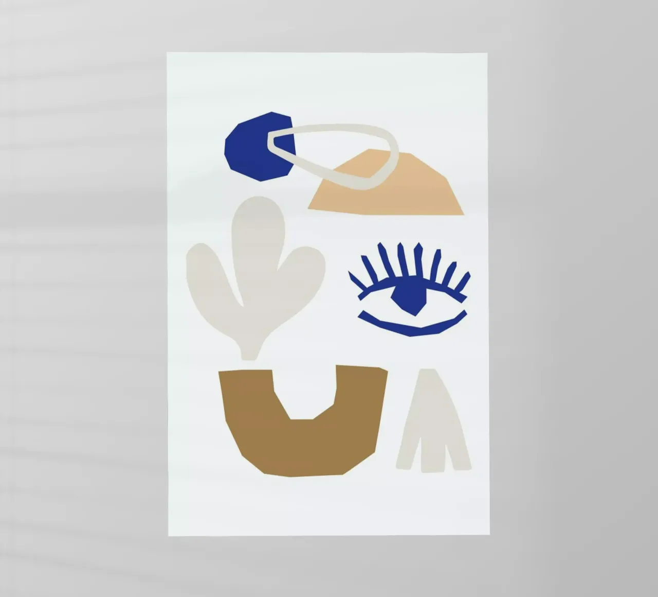 Abstract Shapes No 2 pellicola backlit da KRUTH DESIGN