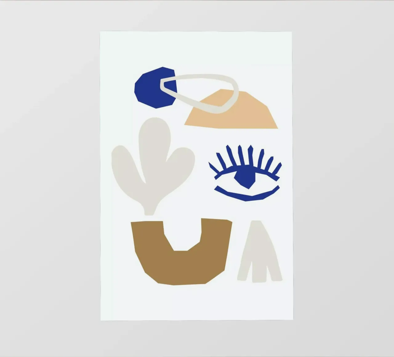 Abstract Shapes No 2 pellicola backlit da KRUTH DESIGN