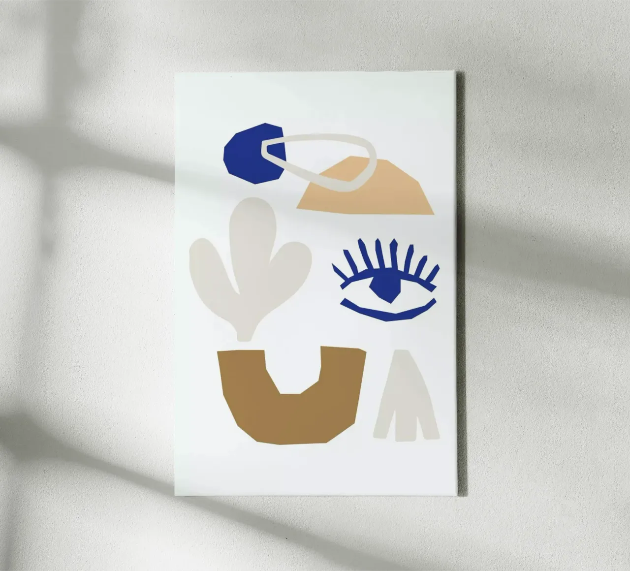 Abstract Shapes No 2 tela da KRUTH DESIGN