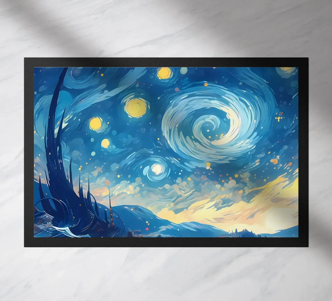 Notte stellata di Van Gogh zerbino da Adrian Patel