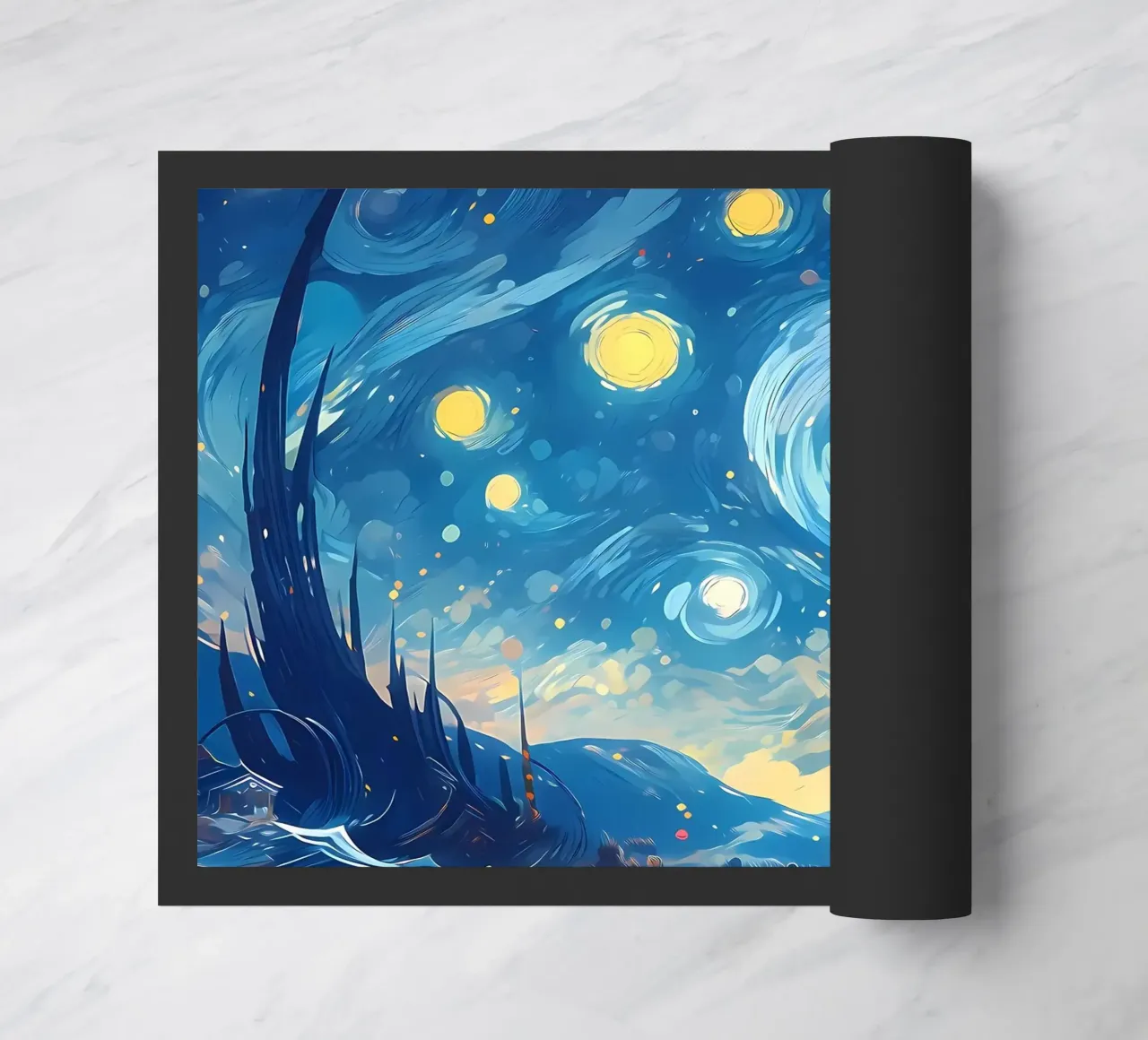 Notte stellata di Van Gogh zerbino da Adrian Patel