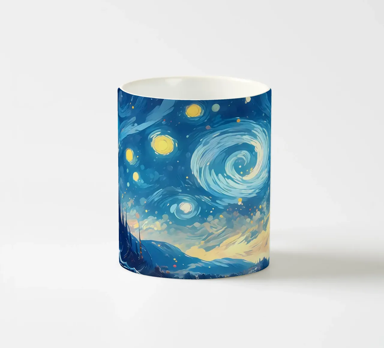Notte stellata di Van Gogh tazza in ceramica da Adrian Patel