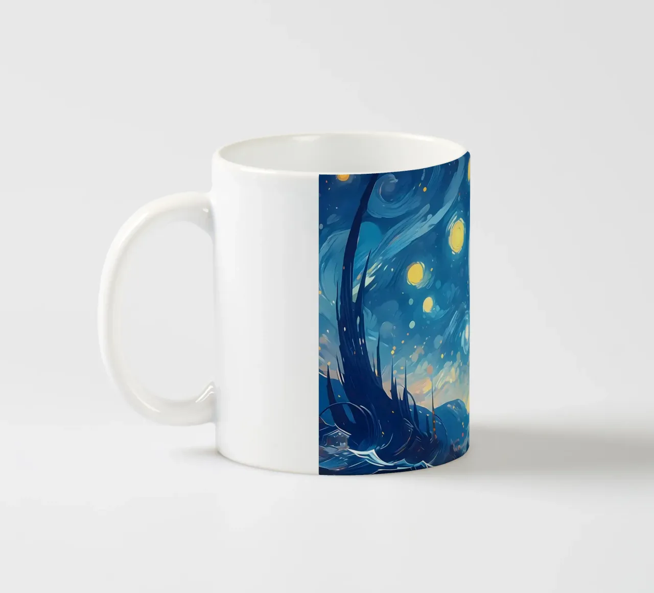Notte stellata di Van Gogh tazza in ceramica da Adrian Patel