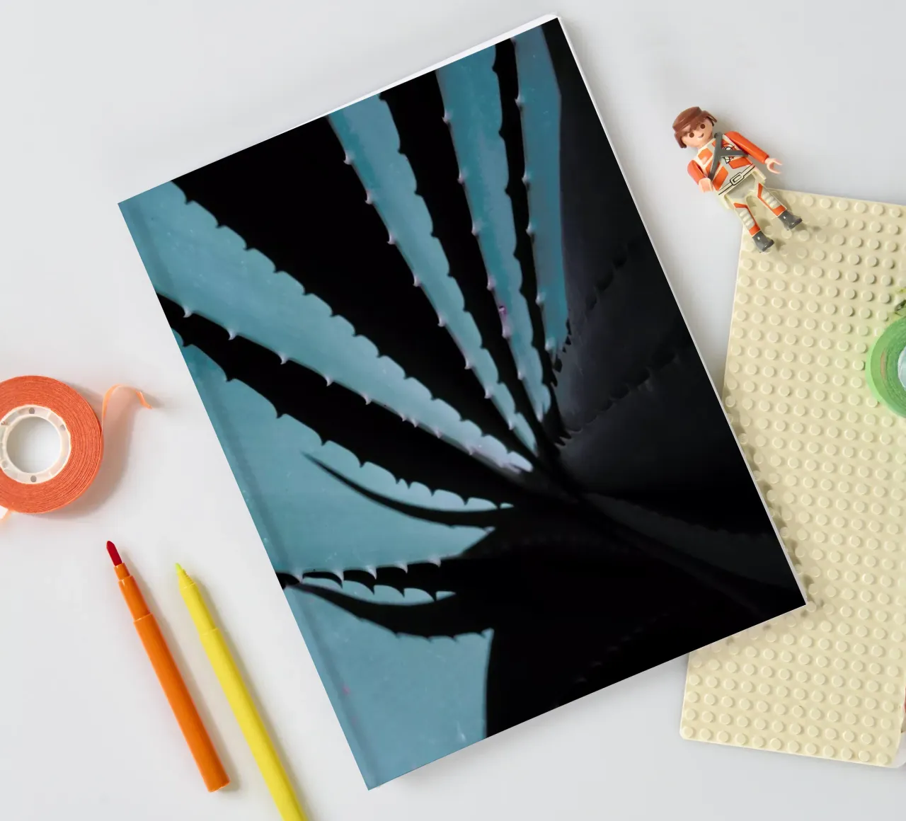 Aloe 02 notebook by Froilein Juno