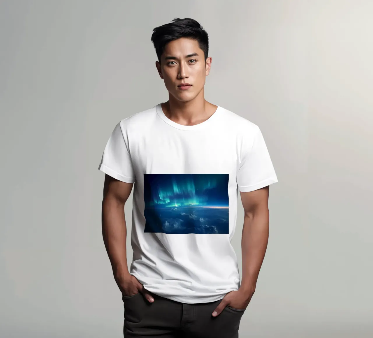 L'aurora boreale t-shirt da Matthew Katz