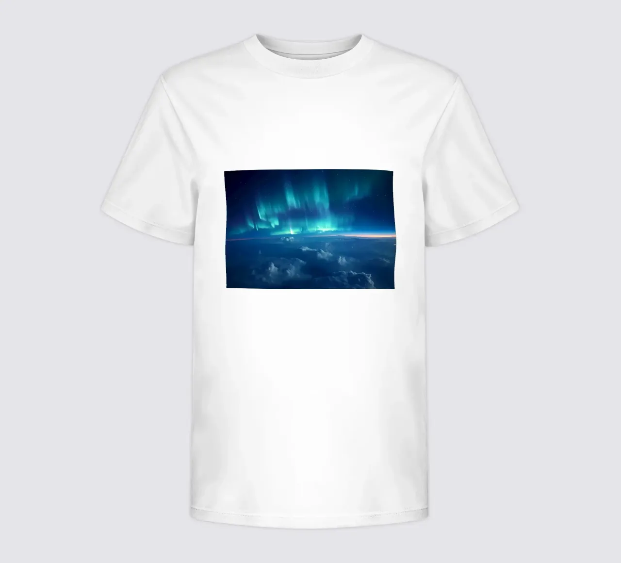 Northern Lights kids t-shirt by Matthew Katz