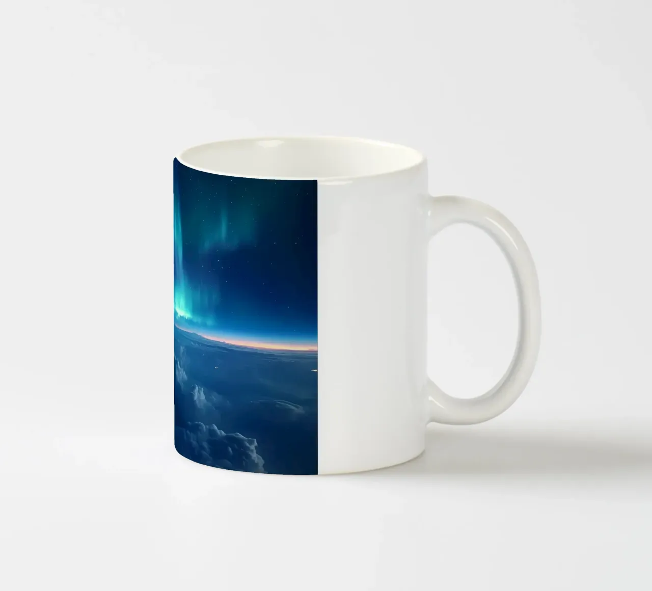 L'aurora boreale tazza in ceramica da Matthew Katz