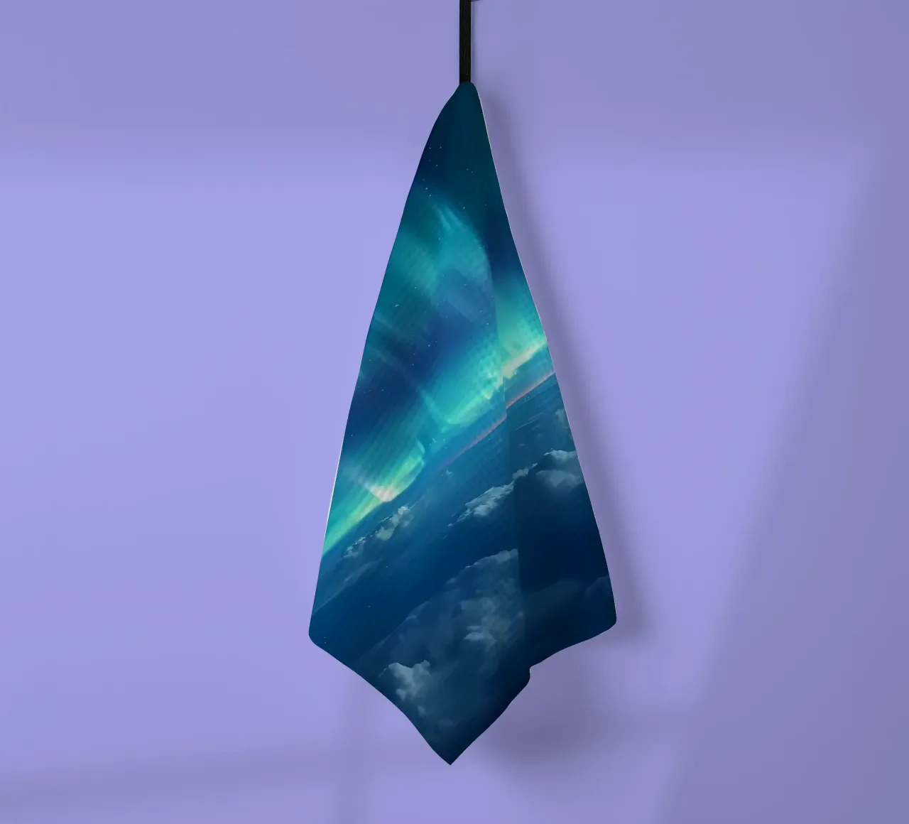 L'aurora boreale canovaccio da cucina da Matthew Katz