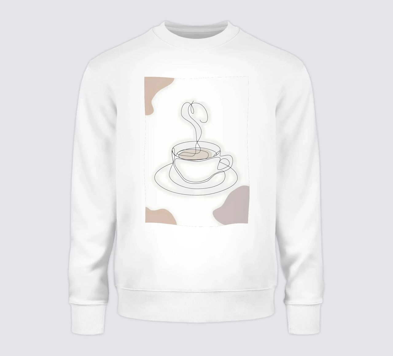 Tazza da caffè fumante felpa da Aiden Garcia