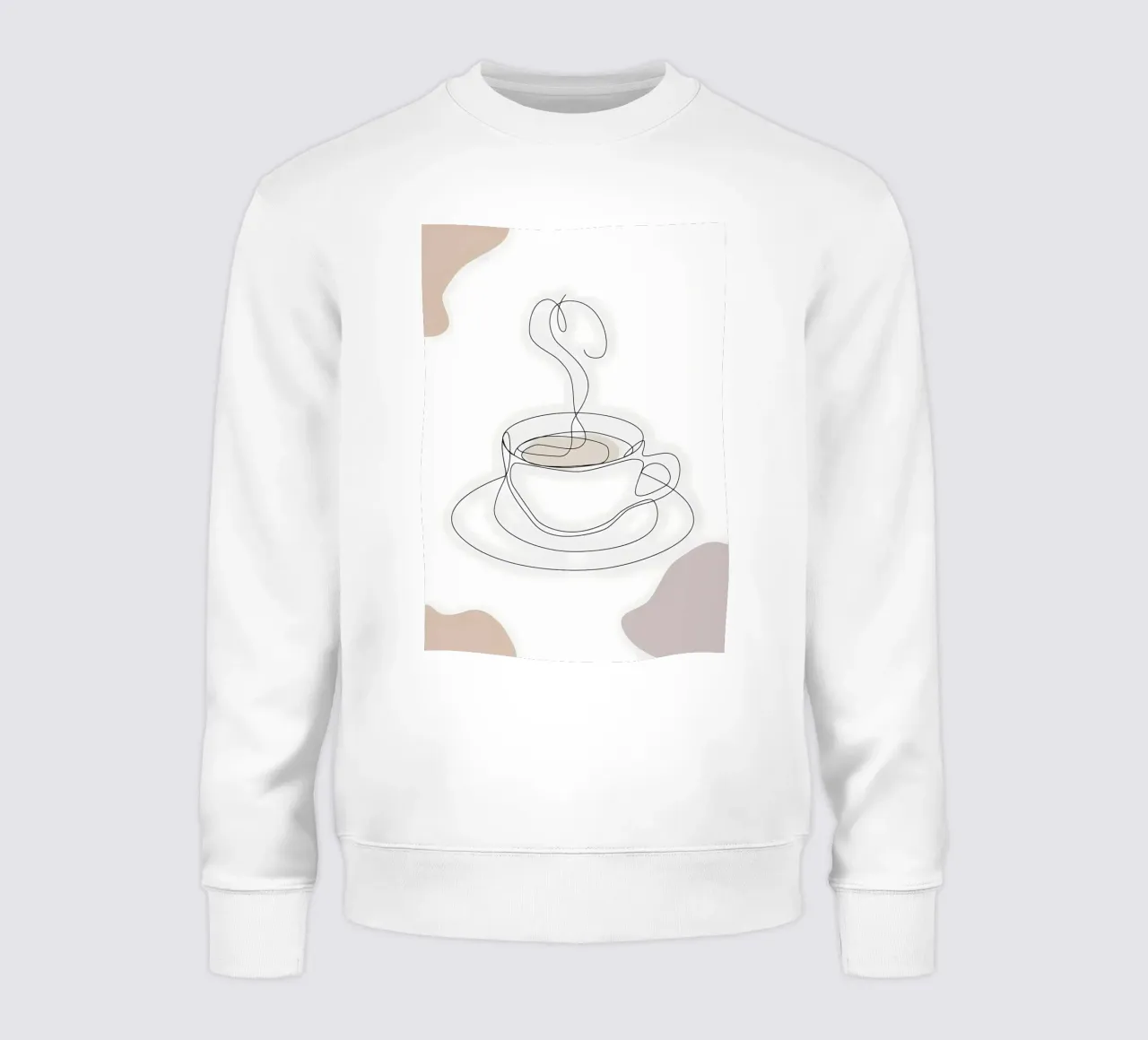 Tazza da caffè fumante felpa da Aiden Garcia