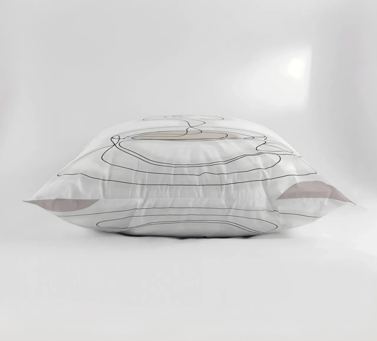 Steaming Caffee Mug decorative cushion by Aiden Garcia