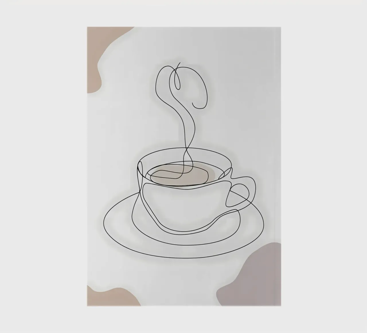 Tazza da caffè fumante diario da Aiden Garcia